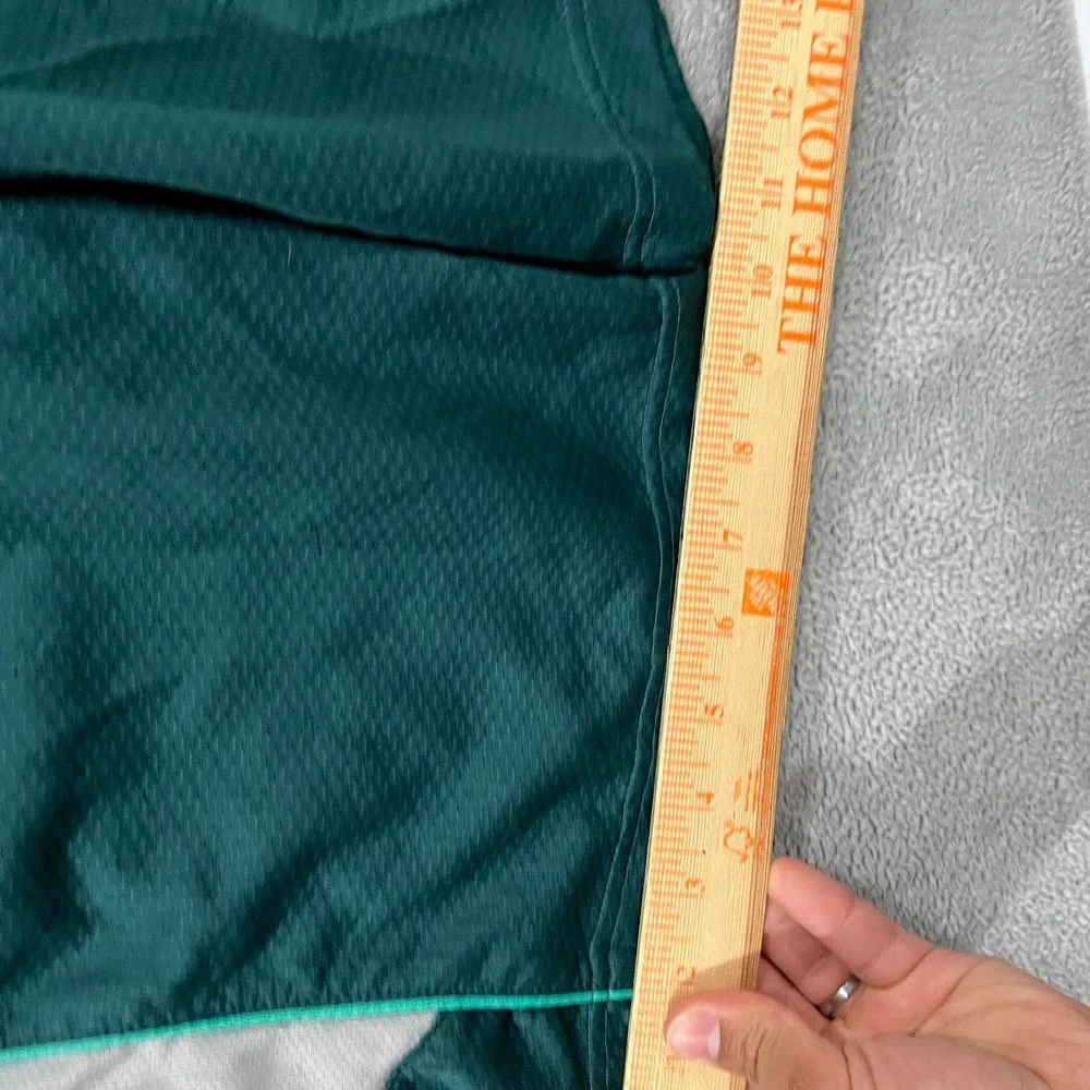 Nike Dri-FIT Basketball Shorts Mens Large Green Pleated Athletic Elastic Waist